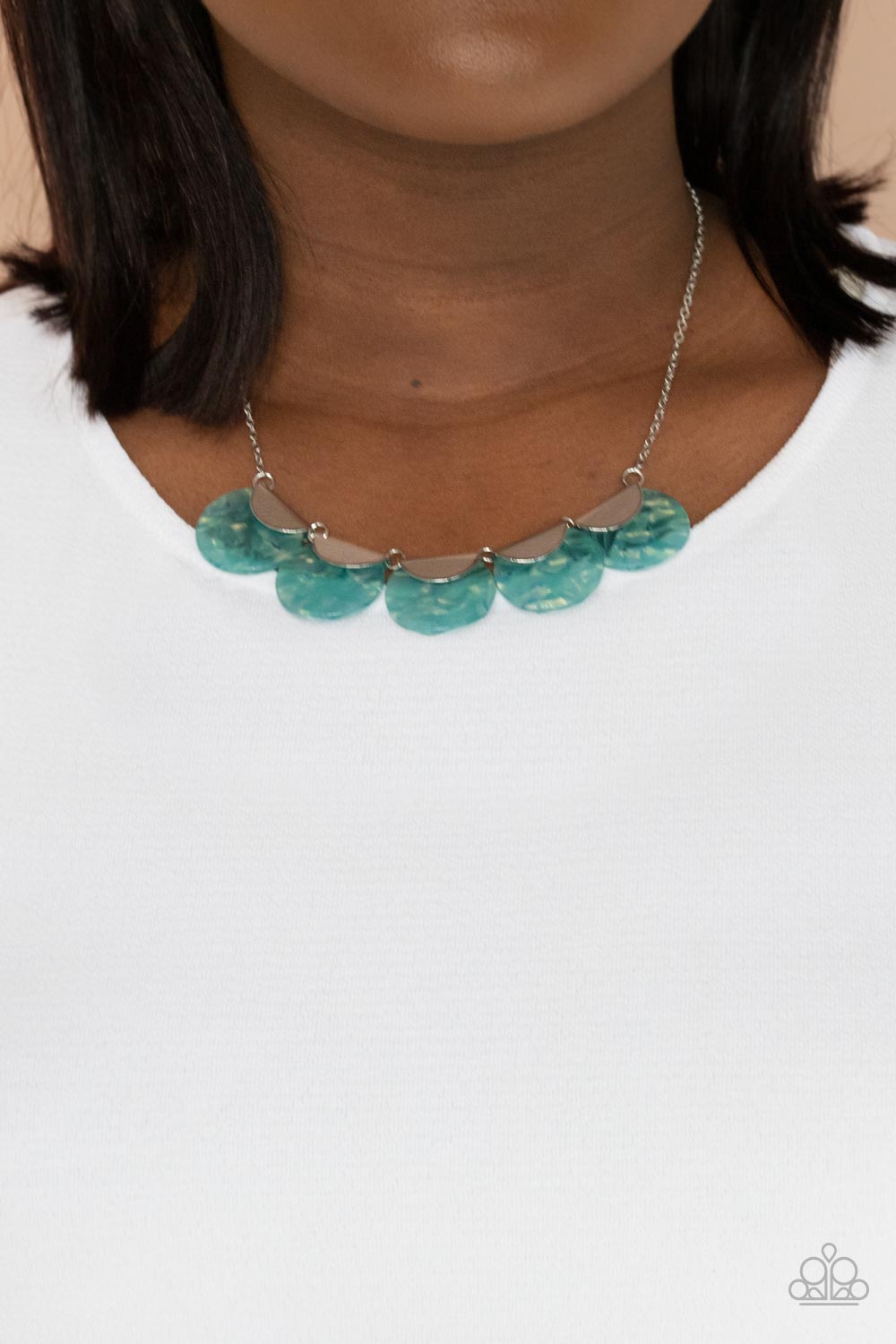 Mermaid Oasis - Blue necklace