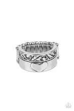 Load image into Gallery viewer, Garden Romance - Silver ring
