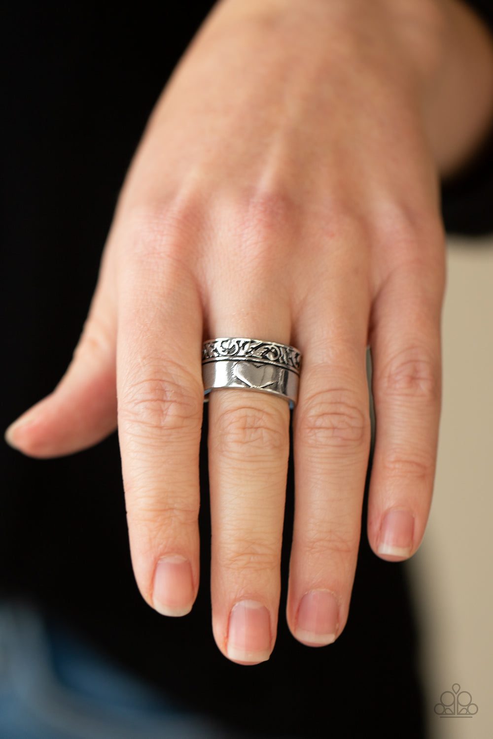 Garden Romance - Silver ring