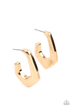 Load image into Gallery viewer, On The Hook - Gold earrings
