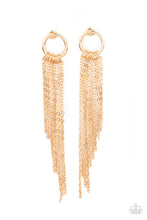 Load image into Gallery viewer, Divinely Dipping - Gold earrings
