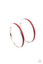 Load image into Gallery viewer, Fearless Flavor - Red earrings
