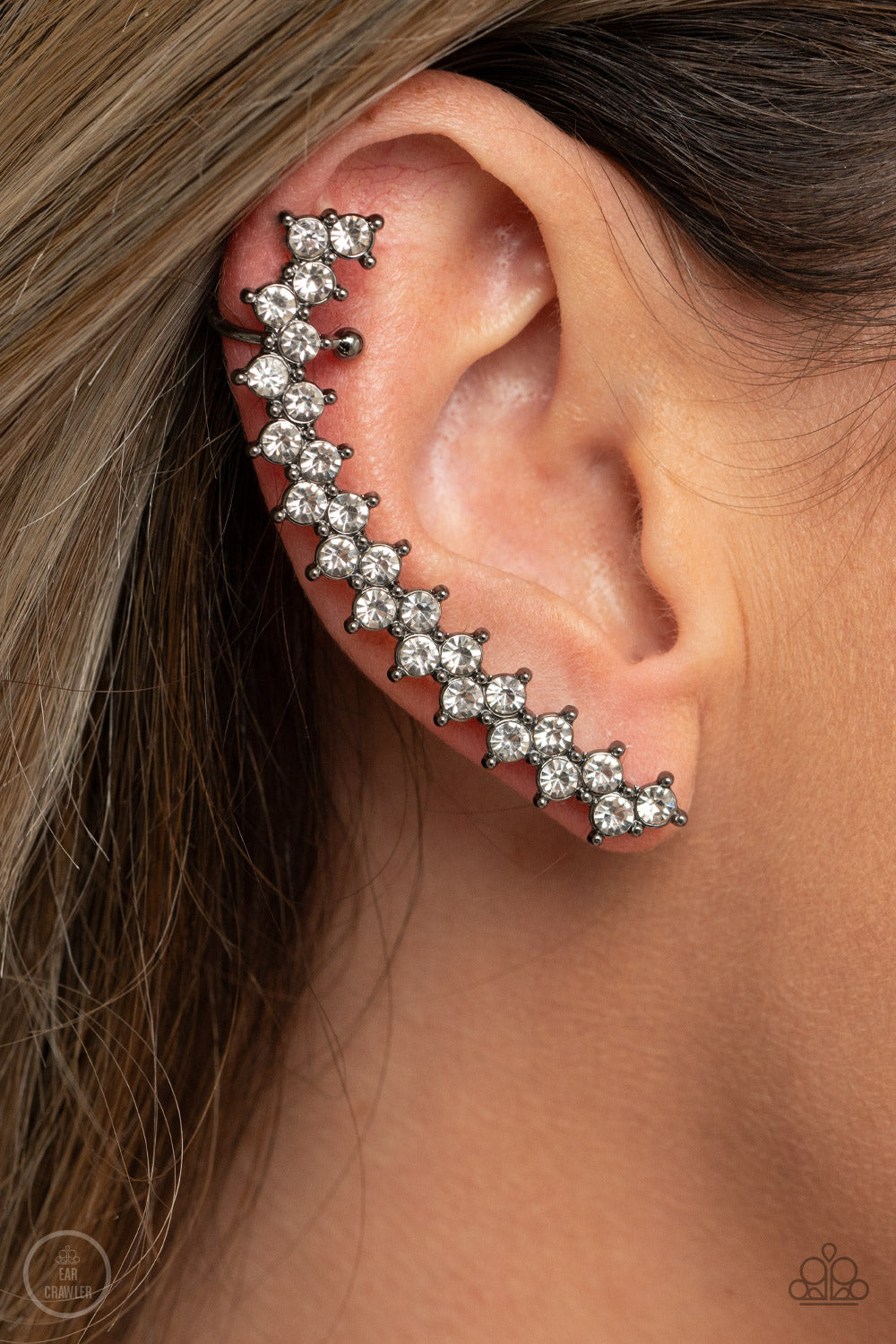 Let There Be LIGHTNING - Black earrings