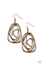 Load image into Gallery viewer, Artisan Relic - Brass earrings
