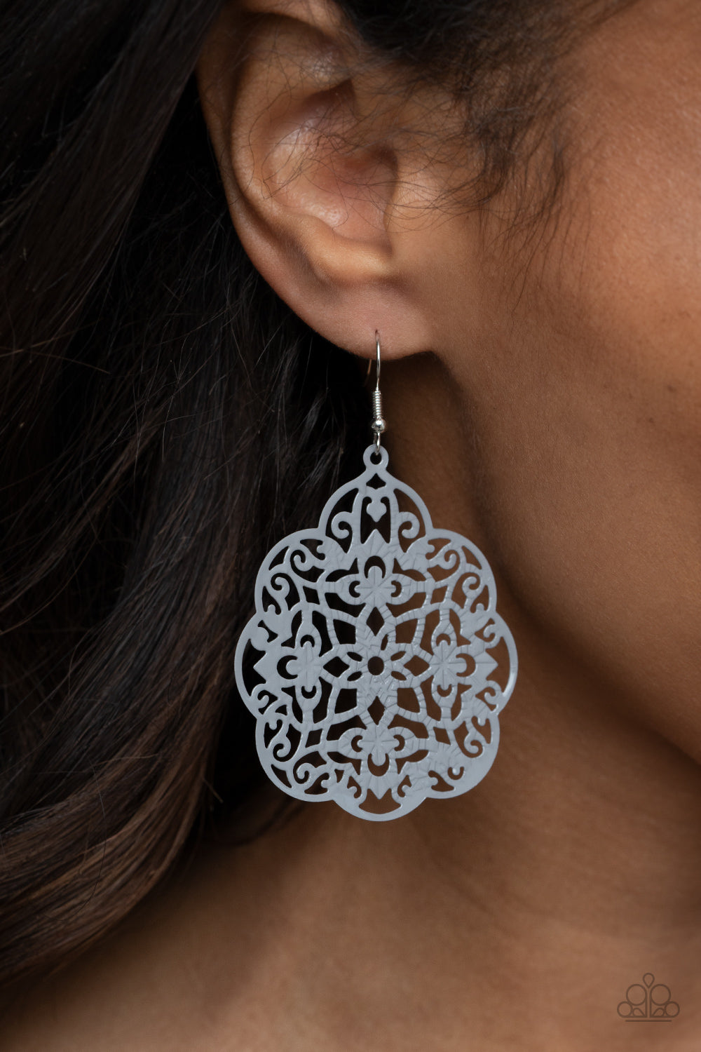Mediterranean Eden - Silver earrings