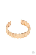 Load image into Gallery viewer, Across The HEIR-Waves - Gold bracelet
