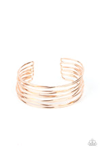 Load image into Gallery viewer, Nerves of Steel - Rose Gold bracelet
