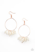 Load image into Gallery viewer, Sailboats and Seashells - Copper earrings
