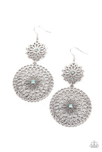 Load image into Gallery viewer, Garden Mantra - Blue earrings
