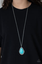 Load image into Gallery viewer, Western Fable - Blue necklace
