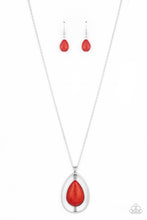 Load image into Gallery viewer, Here Today, PATAGONIA Tomorrow - Red necklace
