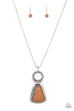 Load image into Gallery viewer, Stone Prairies - Brown necklace
