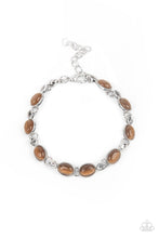 Load image into Gallery viewer, Blissfully Beaming - Brown bracelet
