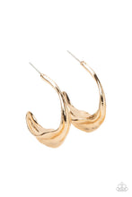 Load image into Gallery viewer, Modern Meltdown - Gold earrings
