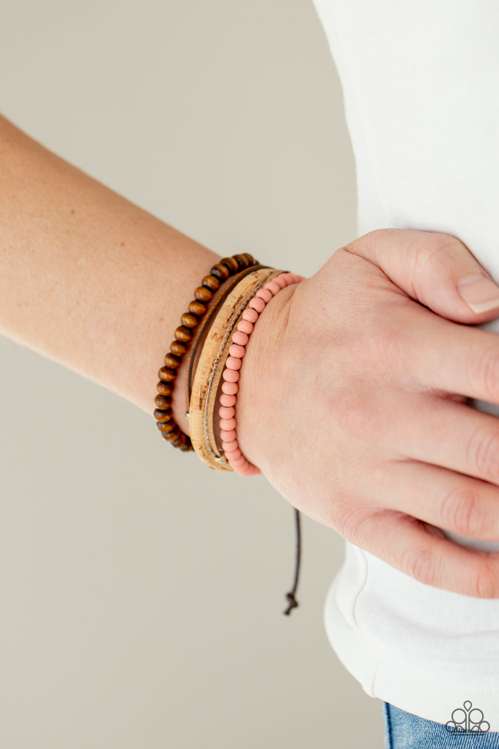 STACK To Basics - Pink bracelet