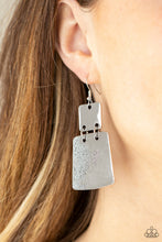 Load image into Gallery viewer, Tagging Along - Silver  earrings
