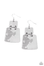 Load image into Gallery viewer, Tagging Along - Silver  earrings
