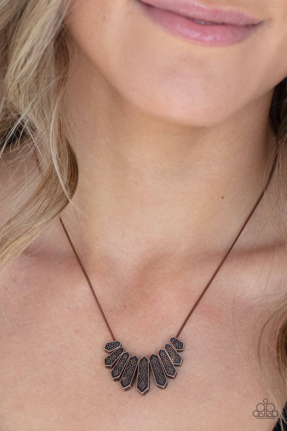 Monumental March - Copper necklace