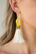 Load image into Gallery viewer, The Dustup - Yellow earrings
