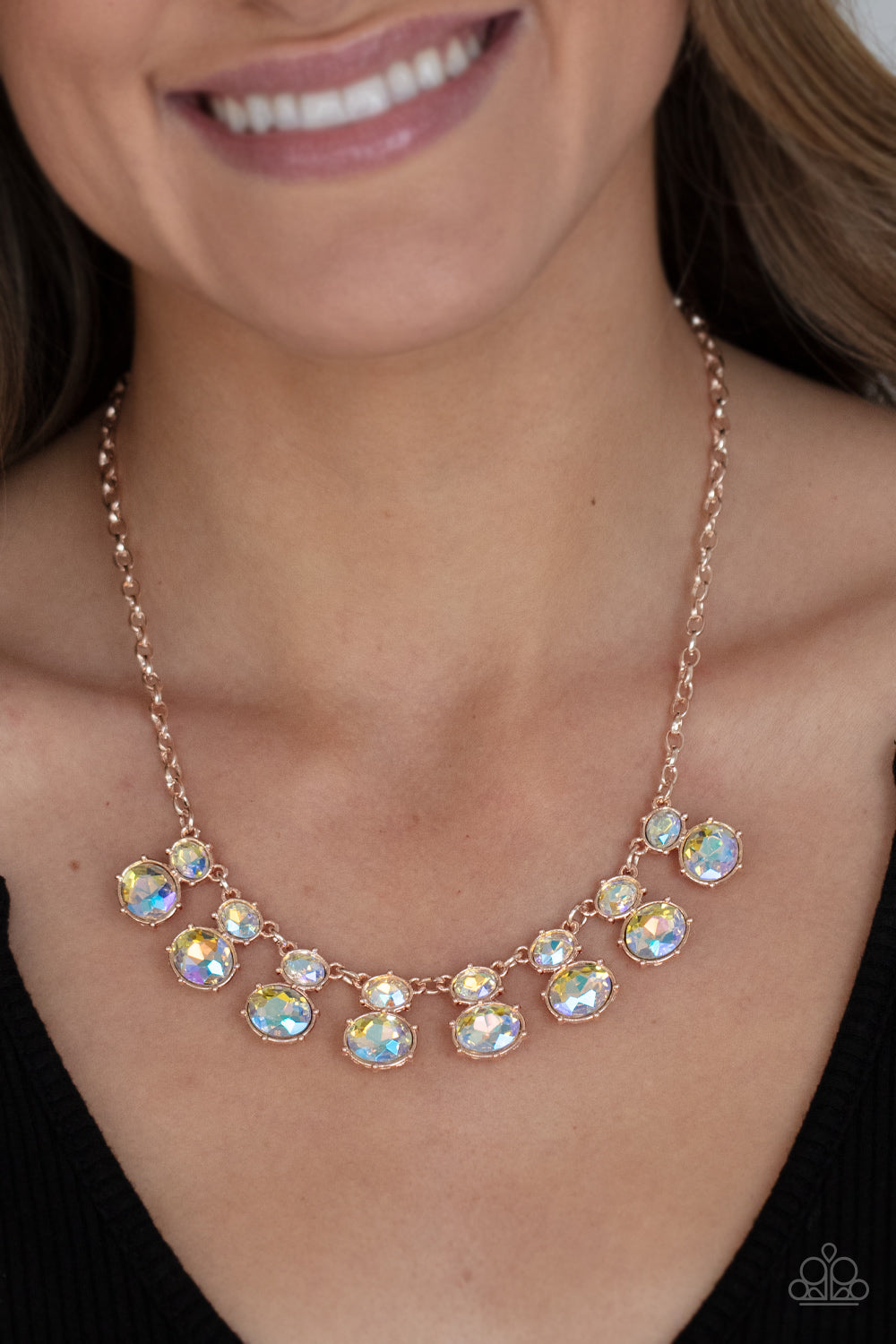 Cosmic Countess - Rose Gold necklace