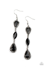 Load image into Gallery viewer, Test of TIMELESS - Black earrings
