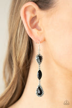 Load image into Gallery viewer, Test of TIMELESS - Black earrings
