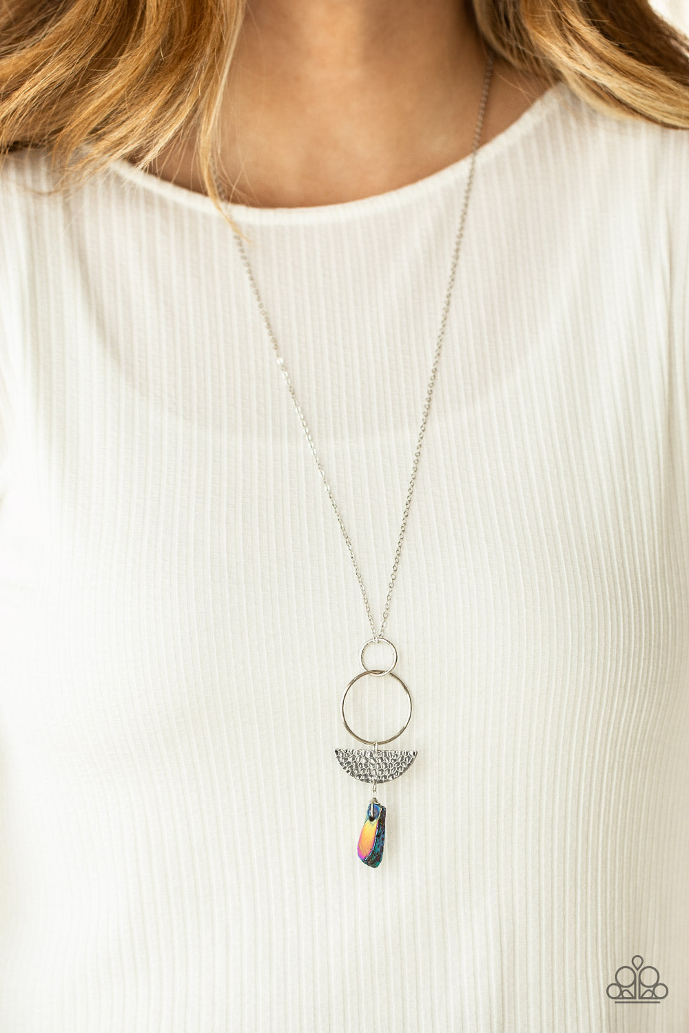 Monumental Obelisk - Multi necklace