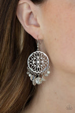 Load image into Gallery viewer, Garden Dreamcatcher - White earrings
