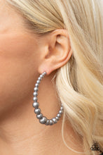 Load image into Gallery viewer, Glamour Graduate - Silver earrings
