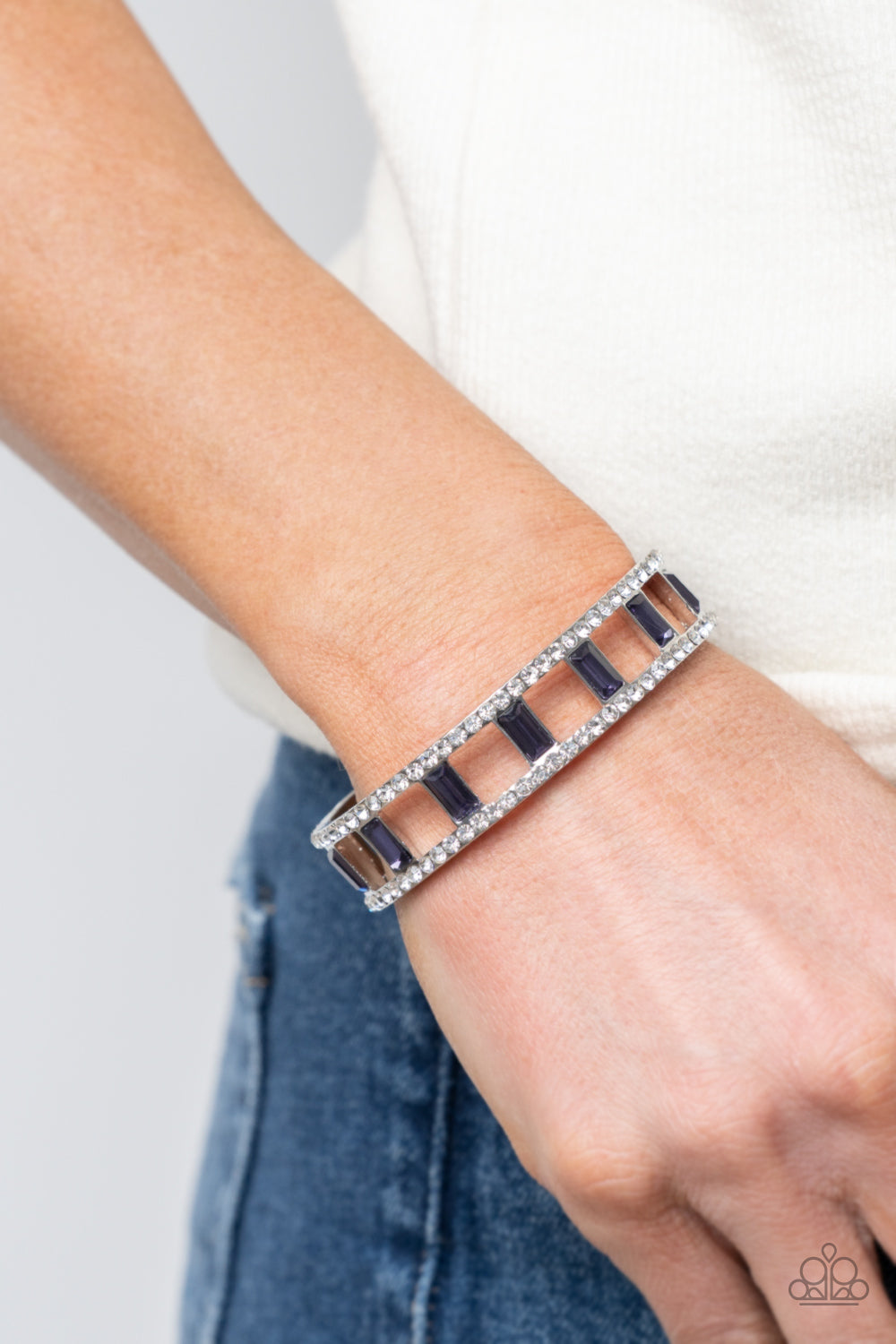 Industrial Icing - Purple bracelet