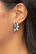 Load image into Gallery viewer, Flawless Fronds - White earrings
