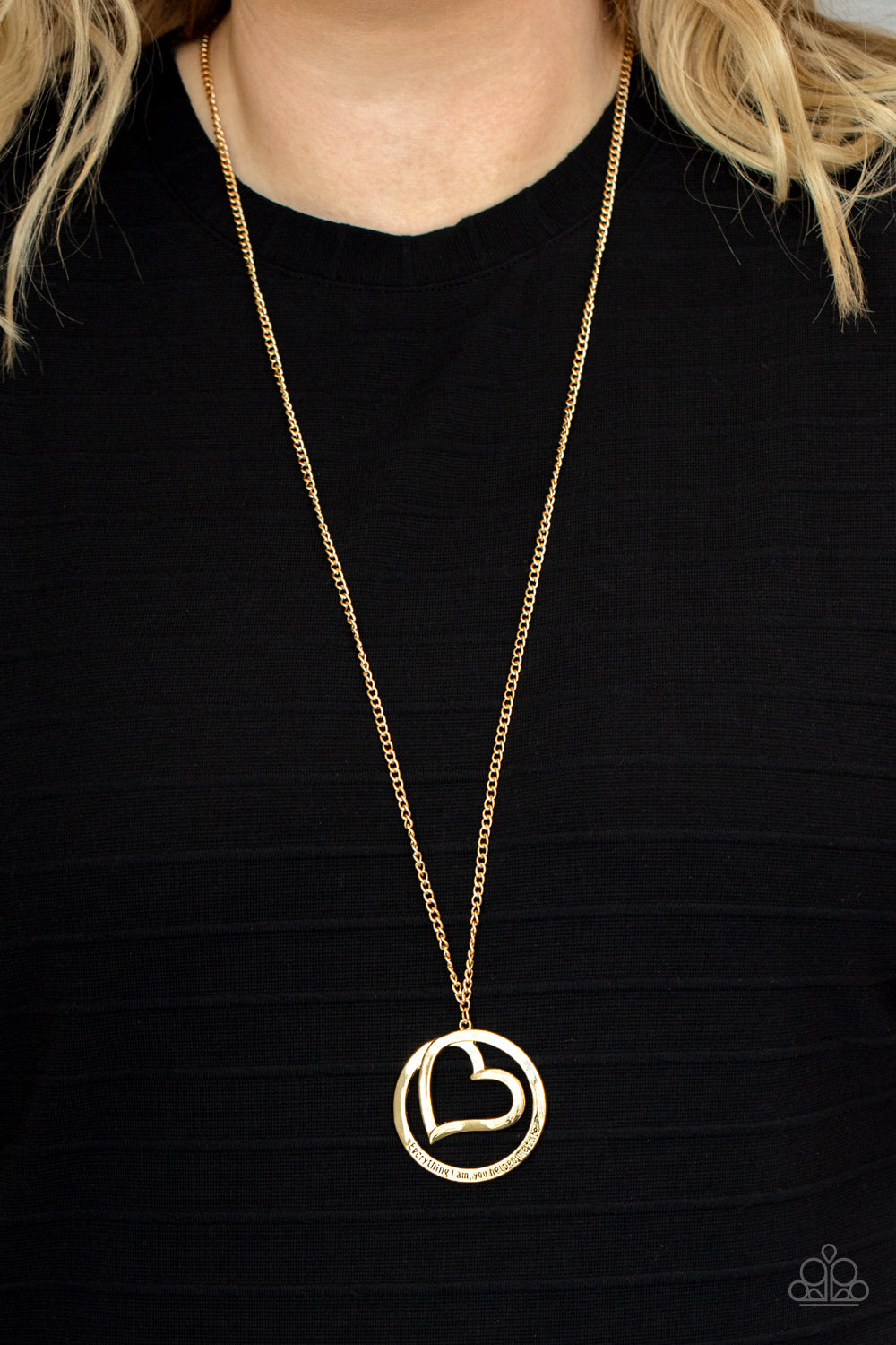 Positively Perfect - Gold necklace