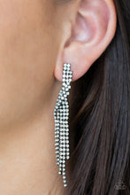 Load image into Gallery viewer, Cosmic Candescence - Black earrings
