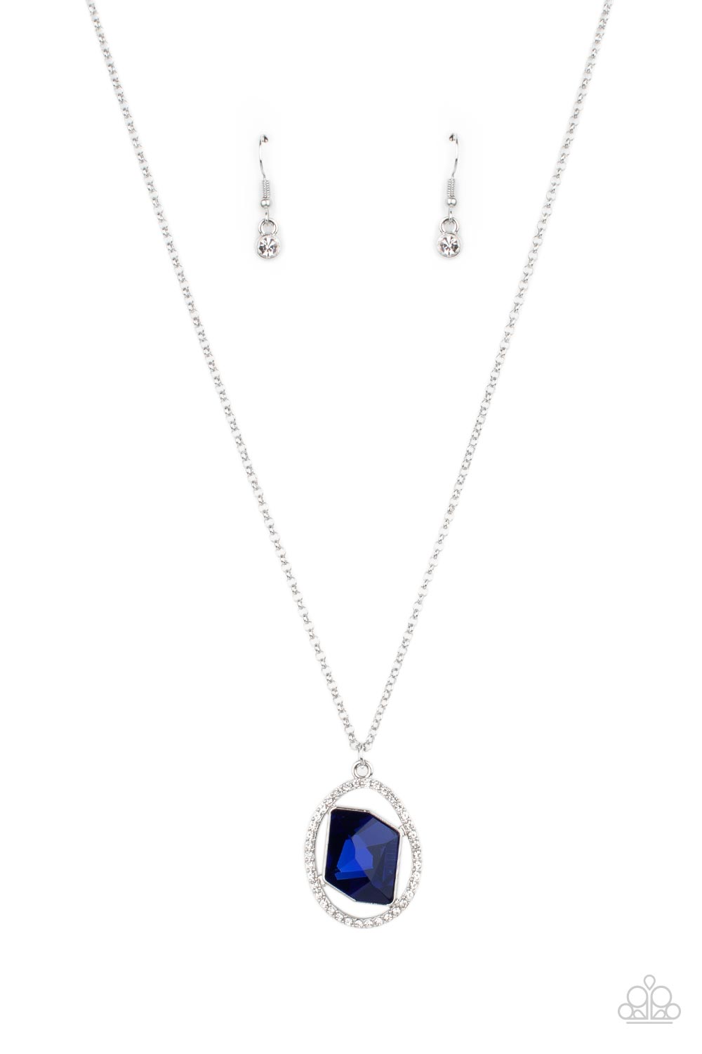 Undiluted Dazzle - Blue necklace