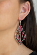 Load image into Gallery viewer, Showcase Sparkle - Red earrings
