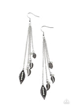 Load image into Gallery viewer, Chiming Leaflets - White earrings
