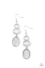 Load image into Gallery viewer, Tiers Of Tranquility - White earrrings
