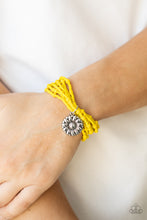 Load image into Gallery viewer, Badlands Botany - Yellow bracelet
