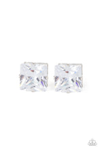 Load image into Gallery viewer, Times Square Timeless - White earrings
