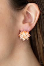 Load image into Gallery viewer, Water Lily Love - Rose Gold earrings
