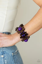 Load image into Gallery viewer, Mediterranean Mangrove - Purple bracelet
