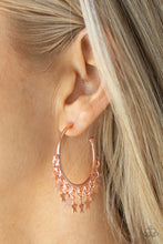 Load image into Gallery viewer, Happy Independence Day - Copper earrings
