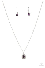 Load image into Gallery viewer, Vintage Validation - Purple necklace
