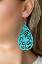 Load image into Gallery viewer, Marine Eden - Blue earrings

