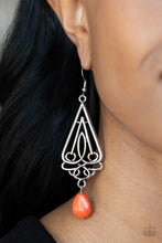 Load image into Gallery viewer, Transcendent Trendsetter - Orange earrings
