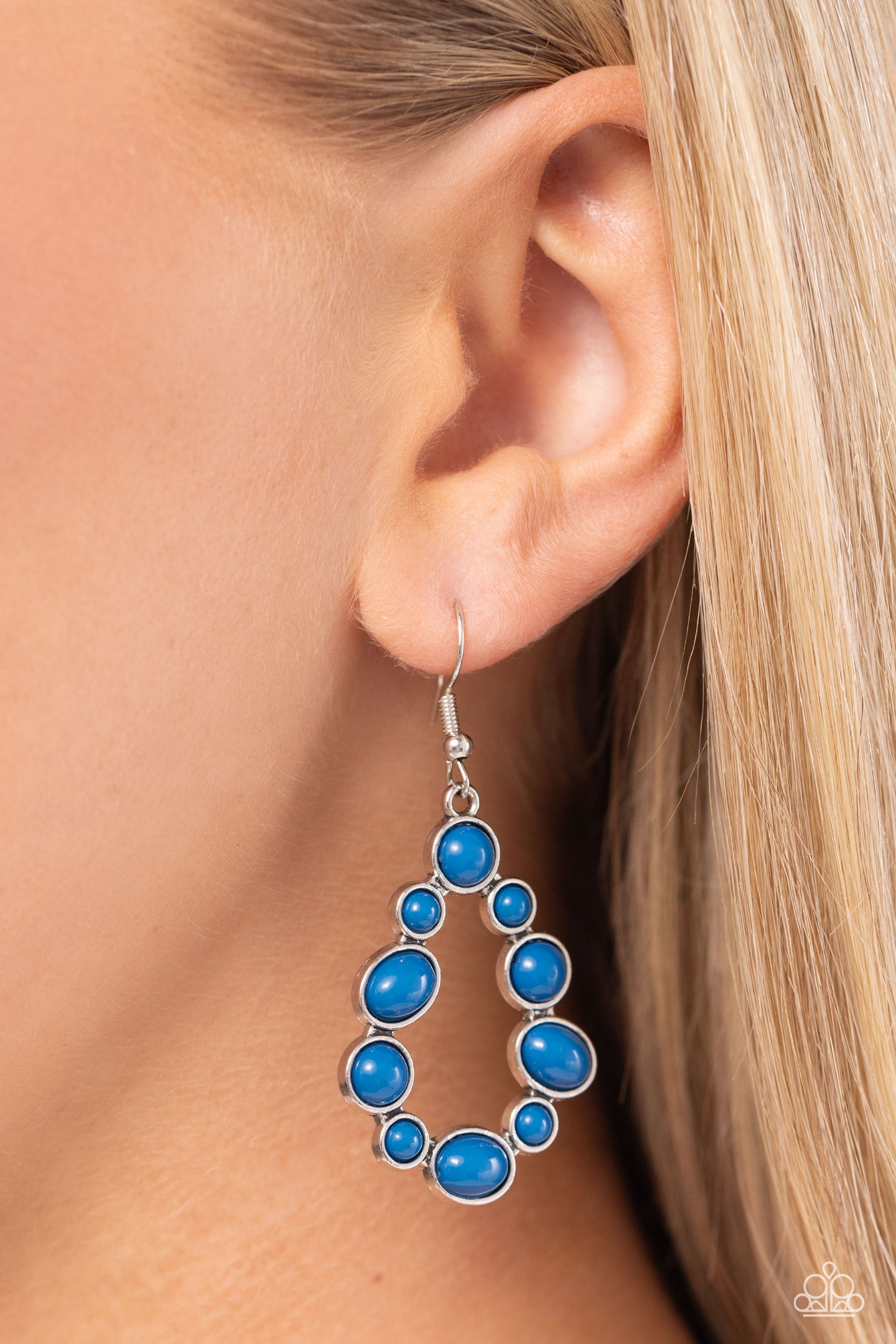 POP-ular Party - Blue earrings