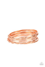 Load image into Gallery viewer, Sensational Shimmer - Copper bracelet
