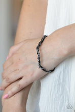 Load image into Gallery viewer, Twisted Twinkle - Black bracelet
