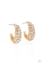 Load image into Gallery viewer, Glamorously Glimmering - Gold earrings
