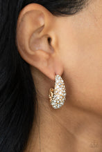 Load image into Gallery viewer, Glamorously Glimmering - Gold earrings
